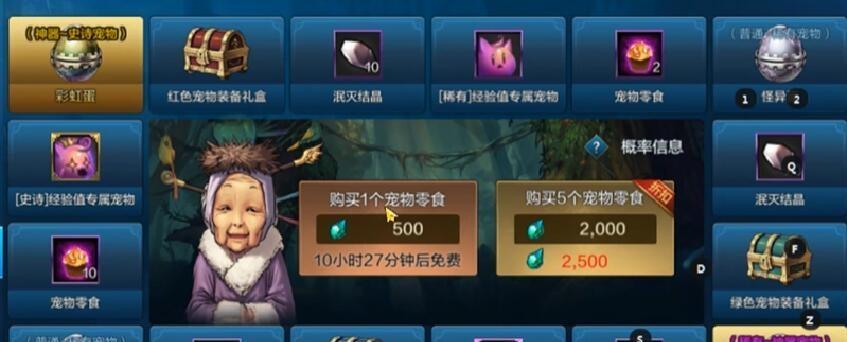 《DNF手游宠物获取攻略》（如何获得稀有宠物）  第1张