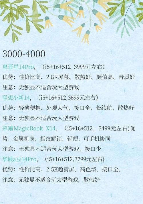 上大学笔记本电脑用多少寸的合适？如何选择？  第3张