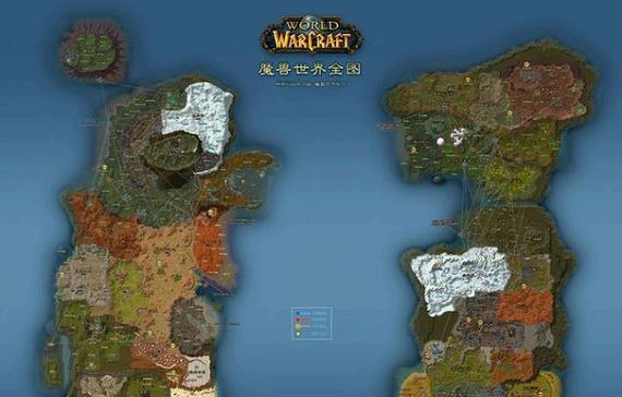 魔兽世界卡加斯荒芜之地路线指南？  第1张