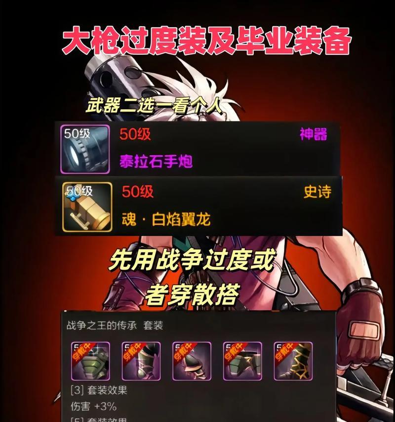 dnf大枪职业左槽部位推荐装备是什么？  第3张
